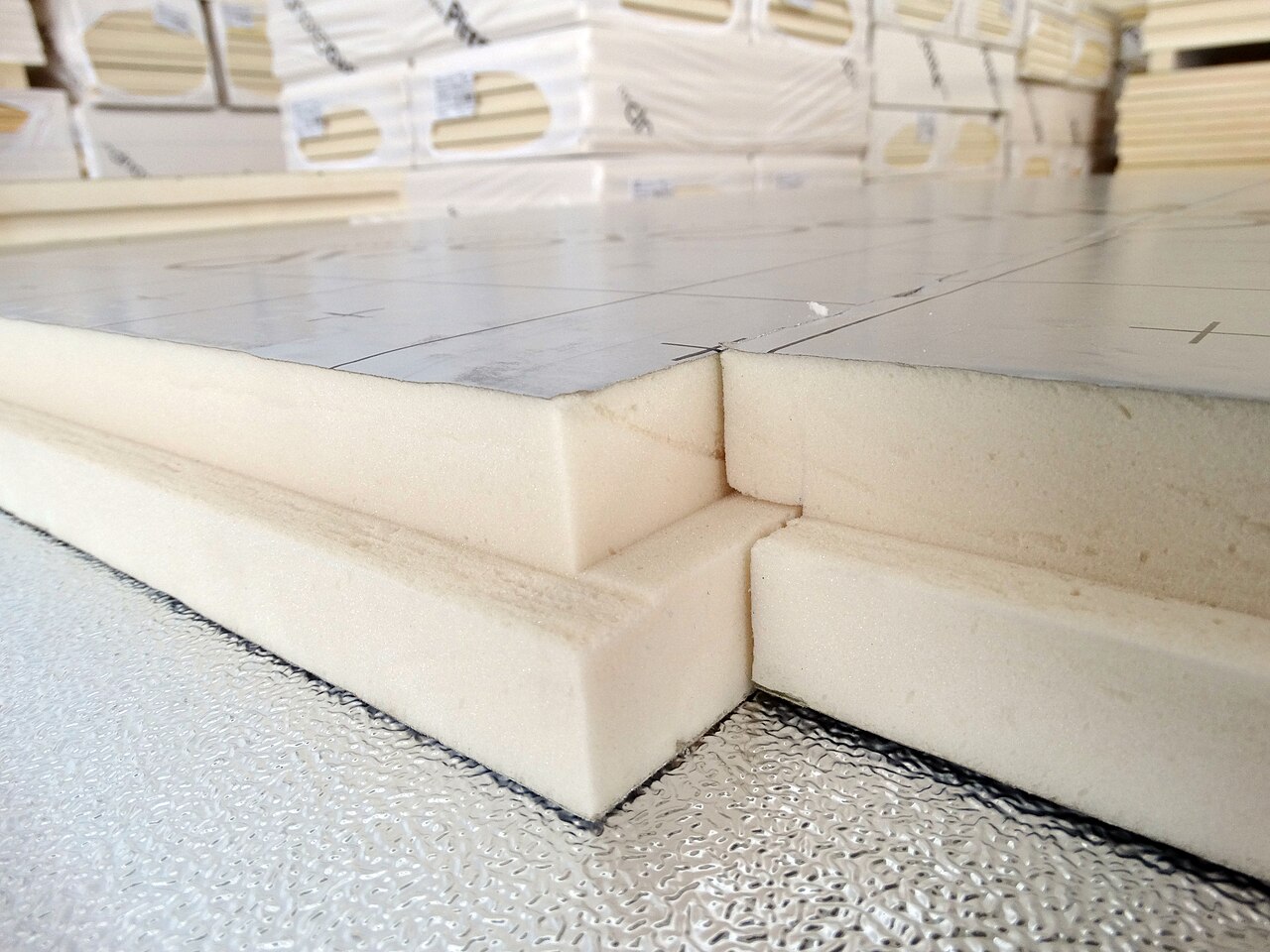 Polyisocyanurate (PIR) thermal insulation boards