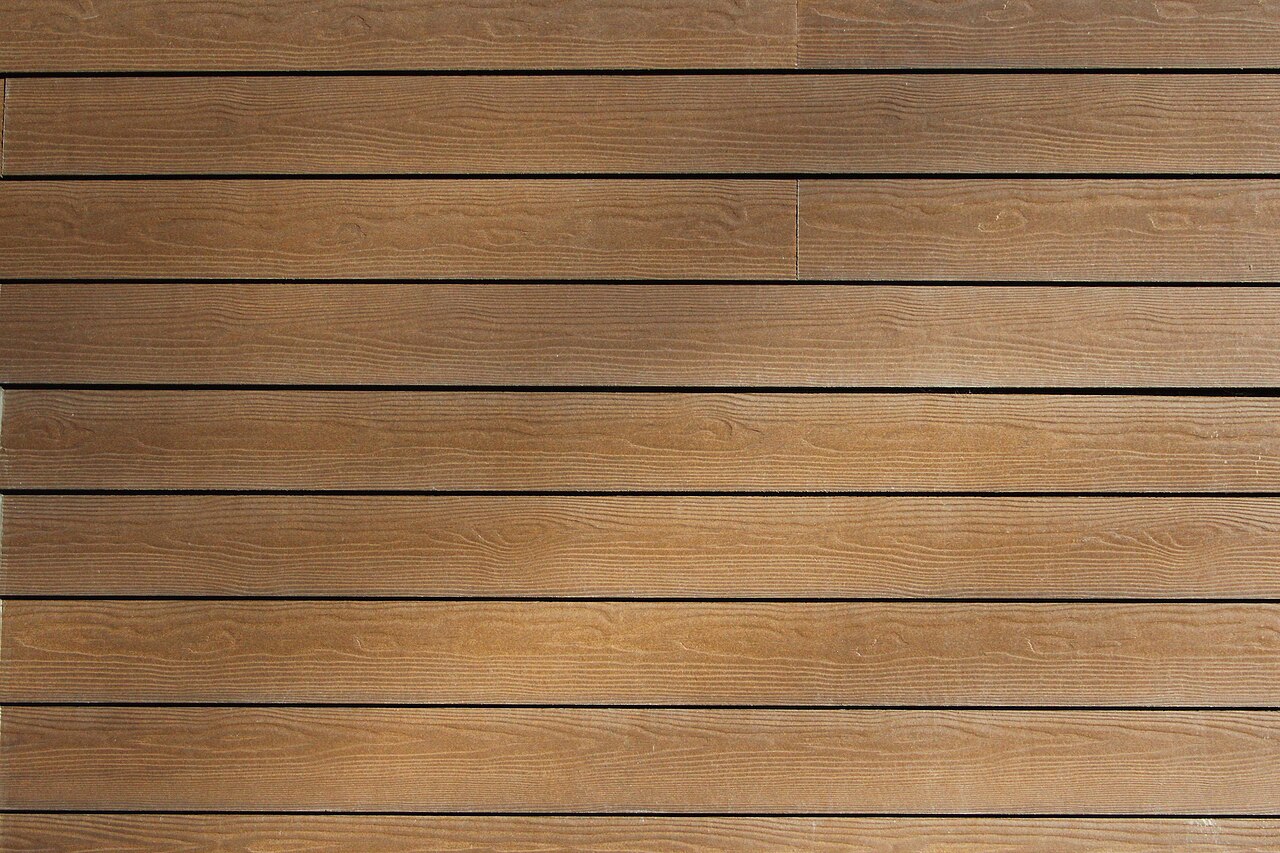 Close view of fibre cement cladding on a building at Ridgelands