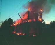Figure 4: Fire in a storeroom (hot works)