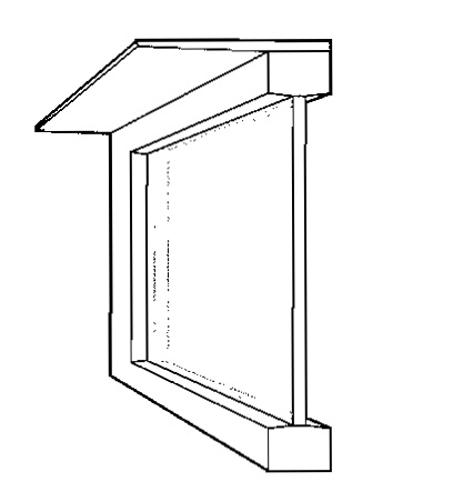 Figure 7.1 Horizontal overhangs