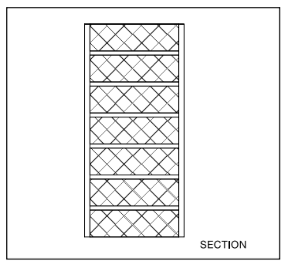 Diagram 2.2 Wall type 1.1