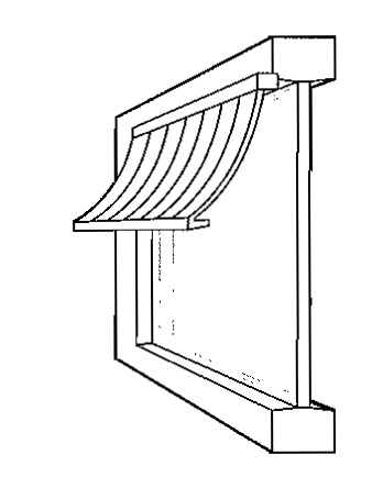 Figure 7.5 Awnings