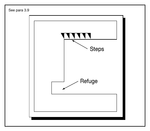 Diagram 15 Loading bay See para 3.9