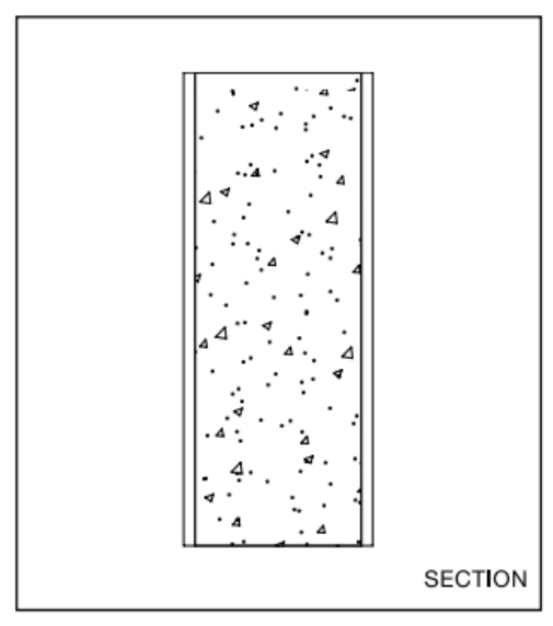 Diagram 2.3 Wall type 1.2