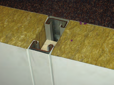 Figure 17: Insulated core panels – internal