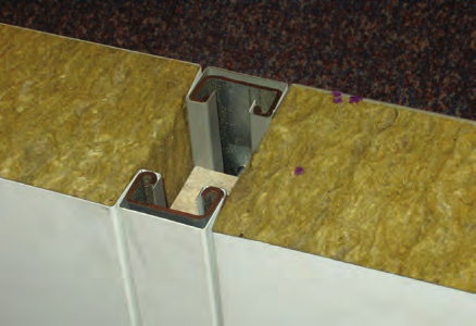 Figure 17: Insulated core panels – internal panel