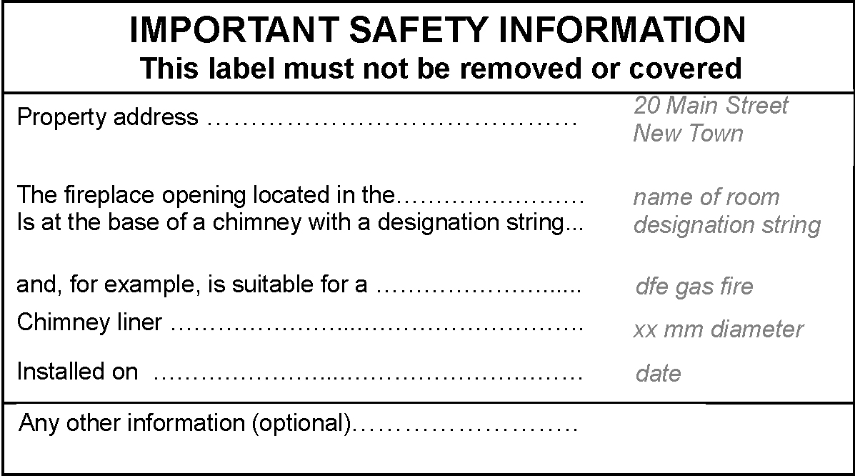 Figure 3.37 Safety Label