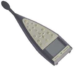 Figure 2 Typical sound level meter for