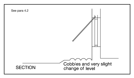 Diagram 17 Marking by a surface See para 4.2