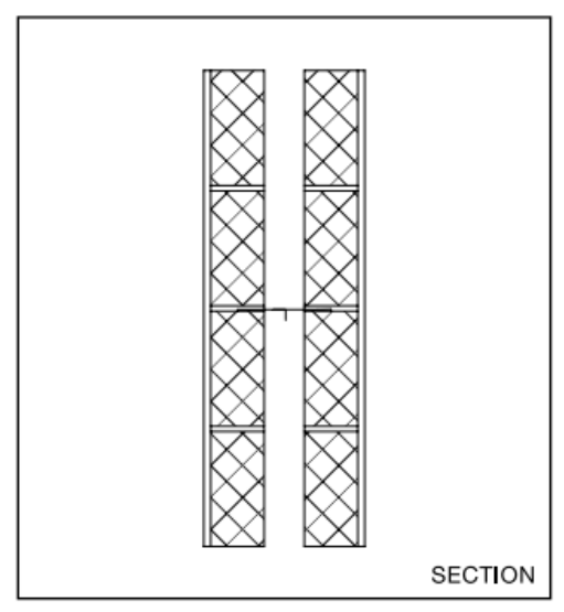 Diagram 2.15 Wall type 2.1