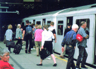 Figure 8: Commuters on a