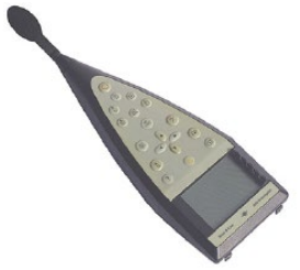 Figure 2 Typical sound level meter for