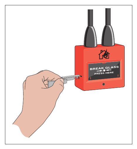 Figure 24: Using a test key