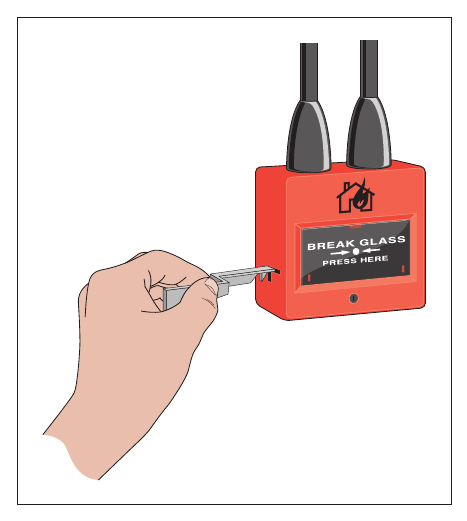 Figure 19: Using a test key